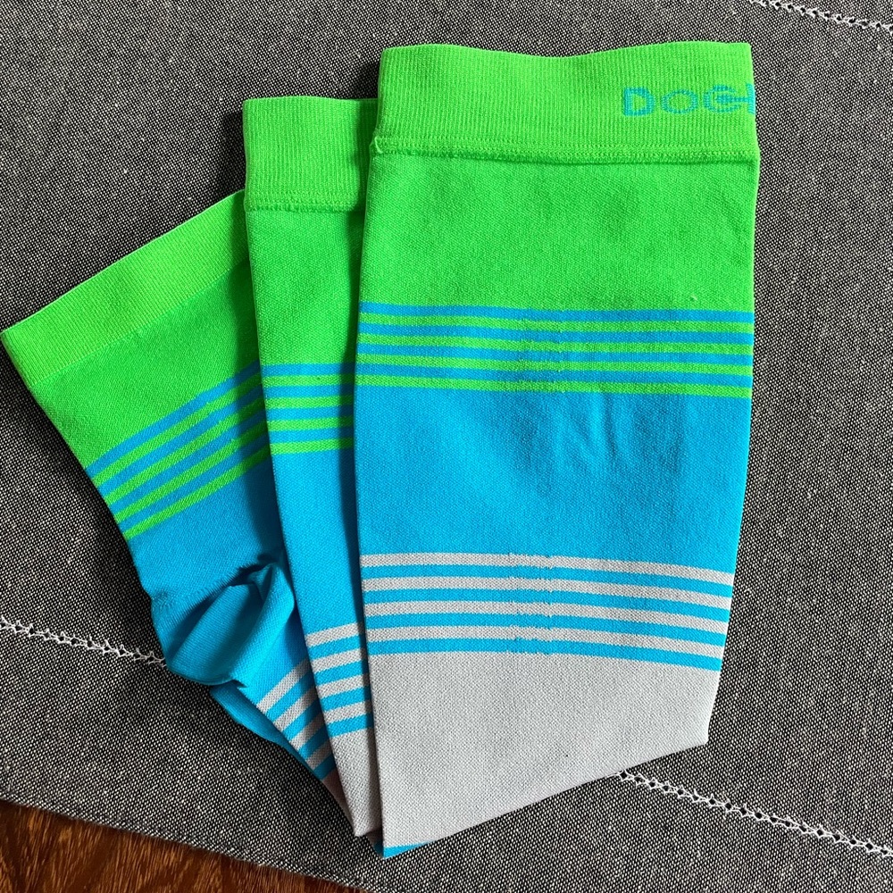 NEW Doc Miller Calf Compression Socks, Open Toe
